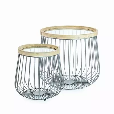 Set of 2 Cage Tables